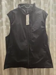 【タグ付き新品】UNIQLO ウインドプルーフベスト ブラック M