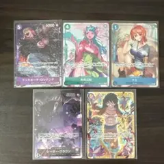 ワンピースカード ナミR★、ロシナンテSR★など