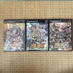 スーパーロボット大戦シリーズ PS2ソフト 3本セット