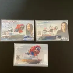 ⚫︎浜田亜理沙選手⚫︎PGⅠ第39回レディースチャンピオン 記念舟券 3枚セット
