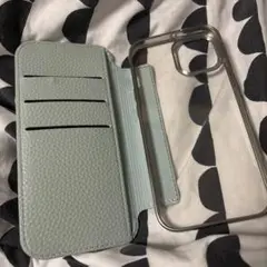 背面クリア 手帳型ケース