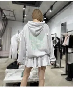 Honey Talk フーディーとキュロットのセット