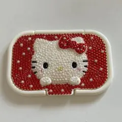 サンリオ ハローキティ ウェットシートの蓋 デコ