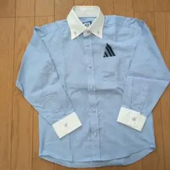 水色 長袖シャツ 130