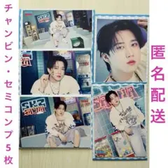 Stray Kids JYP ポップアップ・チャンビン ラントレ 5枚セミコンプ