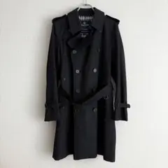 【極美品】アクアスキュータム トレンチコート ベルト付属 ネイビー 36
