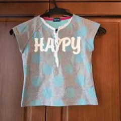 大特価処分セール★千趣会ベルメゾン★Tシャツ★グレー&水色★110サイズ