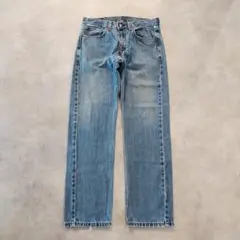 リーバイス505 Levis W32 ブルーデニム 青 パンツ 古着 14310