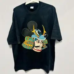 ミッキー武将 ケミカルウォッシュ リプリント Tシャツ 半袖 メンズ 新品