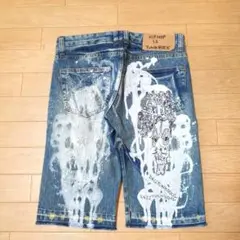 original art denim hiphop Graffiti paint