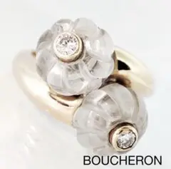 BOUCHERON ブシュロン ヴィンテージ クォーツ ホールマーク リング