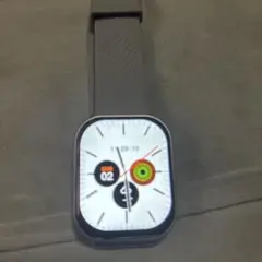 グレー スマートウォッチ フィットネス機能