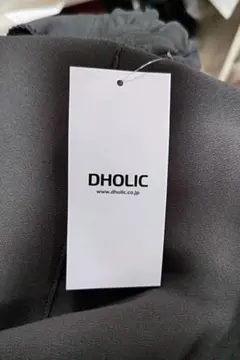 DHOLIC ブラック Hラインスカート ONESIZE