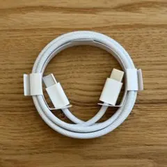 Apple純正品 編み込み式USB-C to USB-C