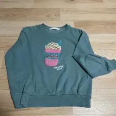 THE SHOP TK スムージー刺繍トレーナー 140cm