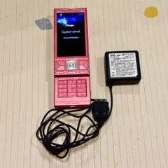 ガラケー　s001 Sony Ericsson サイバーショット携帯　充電器付