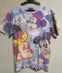 東京ディズニーリゾート 半袖 Tシャツ ミッキー ミニー ピンク Sサイズ