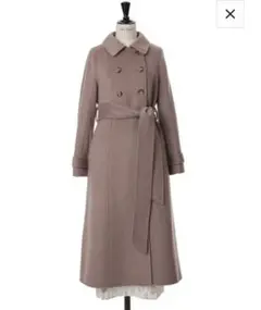 Siena River Long Coat ローズ ハーリップトゥ Mサイズ