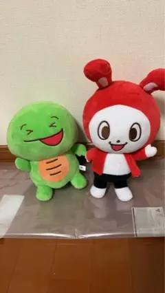 まいぜんシスターズ　ぜんいちとマイッキーのぬいぐるみ