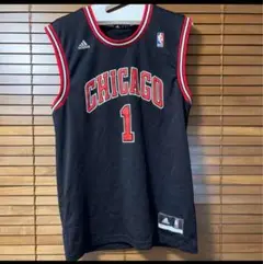 adidas アディダス Mサイズ CHICAGO BULLS #1 Rose