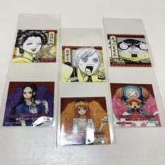 ワンピースタワー4周年ステッカー ナミ&ロビン&チョッパーワノ国ステッカー非売品