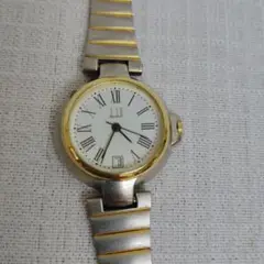 ✿dunhillダンヒル レディース腕時計 Quartzジャンク品✿