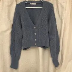 ZARA ニットカーディガン