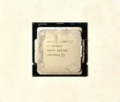 【動作確認済み】intel core i7-10700KF