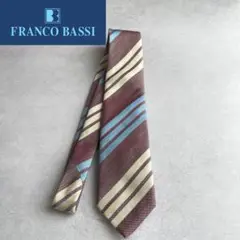 25年春夏新作FRANCOBASSI フランコバッシ　新品ネクタイ
