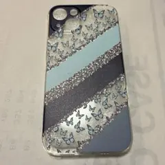 【値下げ中】iPhone13 iPhone14 ソフトケース　バタフライ