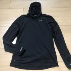 Nike DRI-FIT ブラックフード付きトレーニングいウェアLサイズ