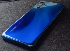 【美品】HUAWEI P30 オーロラブルー SIMフリー