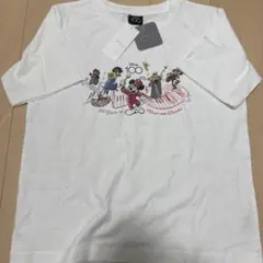 Disney 100周年 Tシャツ オフホワイト Fサイズ　新品未使用