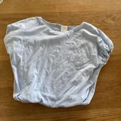 ZARA ／ザラ　水色 バルーン袖 Tシャツ 128