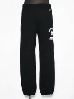 SY32 NTN SIDE TAPE SEWEAT PANTS BLACK