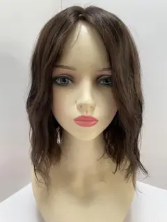 人毛ウィッグフルウィッグ医療ウィッグ人毛100%ゆるふわボブ　カール