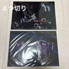 雪組　Bonnie&Clyde 四つ切り舞台写真　2枚セット　彩風咲奈　和希そら