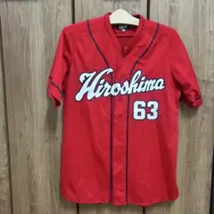 広島カープ 西川63 ユニフォーム L