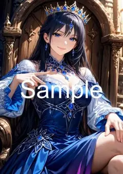 A4サイズアートポスター 1点もの 美女ポスター最高品質 D-ZD-９
