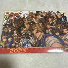 カプコン　2023 年賀状　ポストカード　特典　ロックマン　バイオハザード　集合