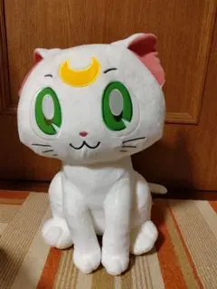 美少女戦士セーラームーン　めちゃでかぬいぐるみ　アルテミス　ぬいぐるみ　白猫