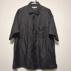 90's PERRY ELLIS 半袖シャツ M 黒