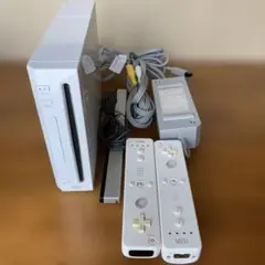 Wii 本体 ホワイト 付属品あり