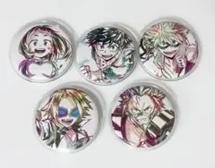 僕のヒーローアカデミア 缶バッジ 各1個