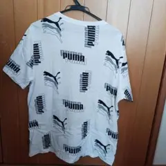 PUMA ロゴプリント 半袖Tシャツ
