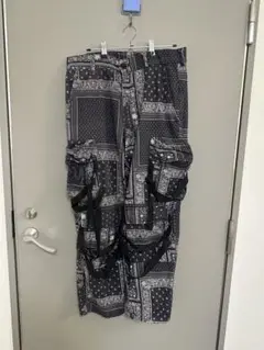 Rogic ロジック　ペイズリーパンツ　ブラック　定価¥48,400