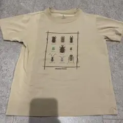 mont-bell 昆虫プリント Tシャツ ベージュ