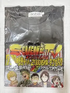 セブンズTV SEVEN'STV 周年　Tシャツ　チャコール Lサイズ