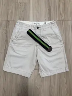 【新品】アバクロンビーアンドフィッチ ラスベガス購入！ ベルト付きショートパンツ
