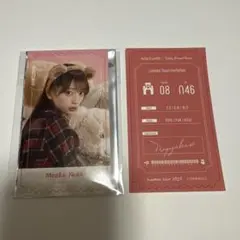 矢田萌華　乃木坂46 のぎめくり NOGIめくり ステッカー